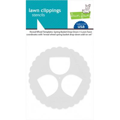 Lawn Fawn Reveal Wheel Templates - Spring Basket Drop-Down